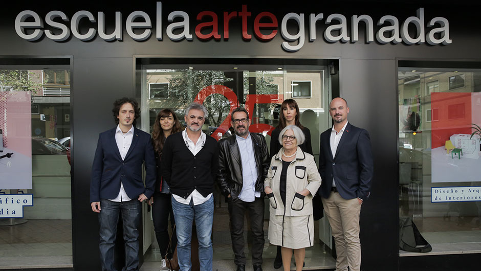 Talleres y charlas de la jornada del 25 Aniversario Escuela Arte Granada