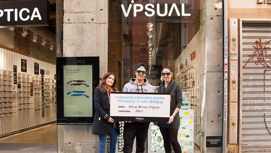 Ganador concurso Vipsual, diseño de gafas