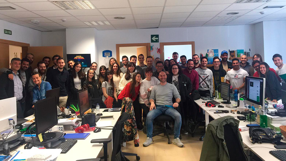 Alumnos Curso Superior Diseño y Desarrollo Web visitan al CETIC de Granada