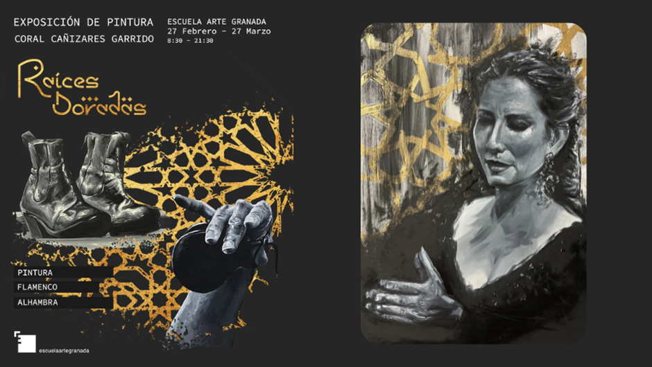 Raíces Doradas, exposición de la artista Coral Cañizares