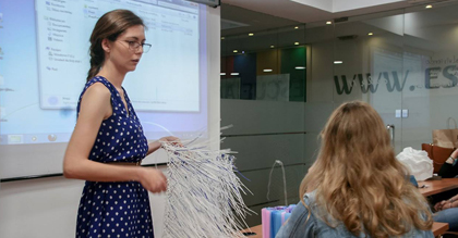 Escaparate de primavera-verano de Pilar Dalbat