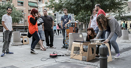 Práctica final nocturna de videomapping