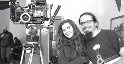 Rodaje de Maniac Tales