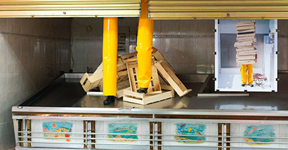 Traíña de José Antonio Martínez brilla en Luminaria 02