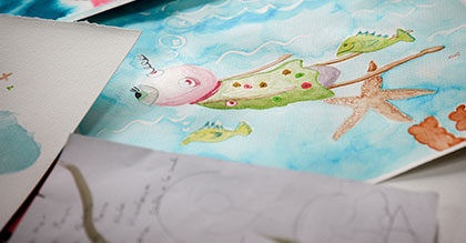 Resultados del Curso de Acuarela