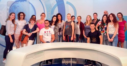 Visita a Canal Sur TV