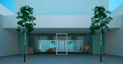 Casa Guerrero de Campo Baeza en 3D