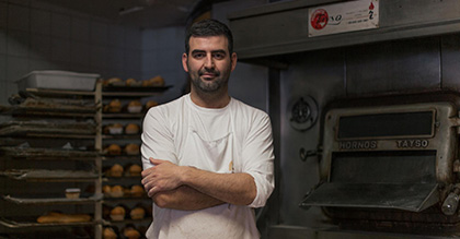 Con las manos. El pan artesanal